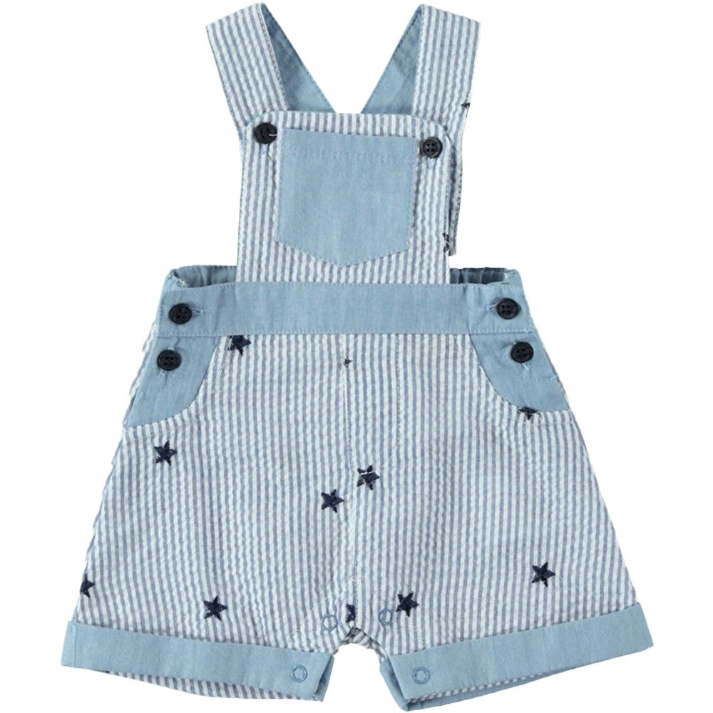 Salopette con bretelle Neonato Minibanda U663 - MINIBANDA - LuxuryKids