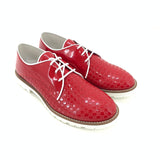 Scarpa Francesina Lucida Rossa Bambino Mister Jerry 1782S - MISTER JERRY - LuxuryKids