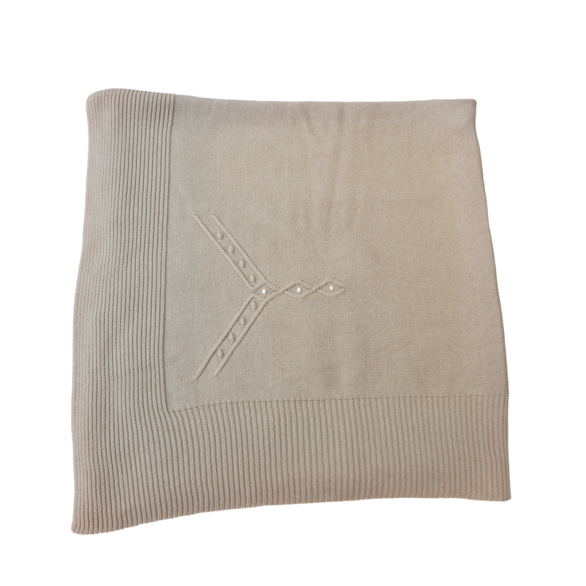 Coperta In Misto Lana Neonato A&J 128 - A&J - LuxuryKids