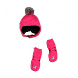 Set Cappello e Moffole Fucsia Bambina K-Way 984FX - K-WAY - LuxuryKids