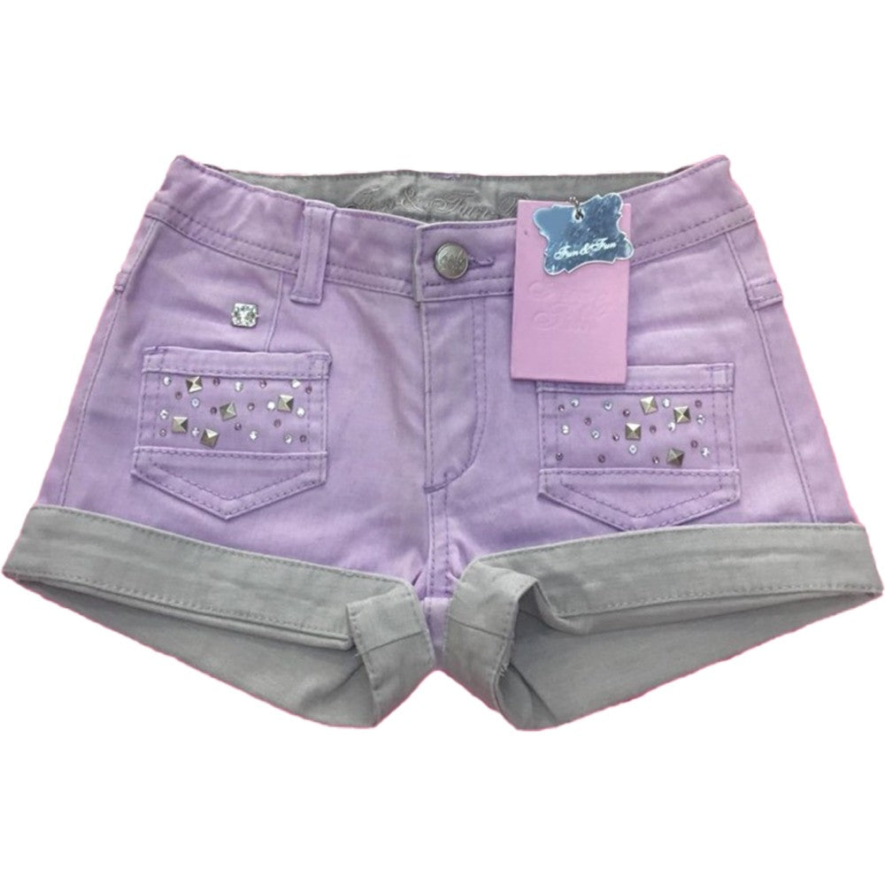 Short in Caldo Cotone Glicine Bambina Fun&Fun FUNBSO1806 - FUN&FUN - LuxuryKids