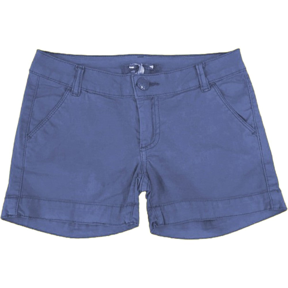 Short in Cotone Azzurro Bambina Fun&Fun FUNJSO2634 - FUN&FUN - LuxuryKids