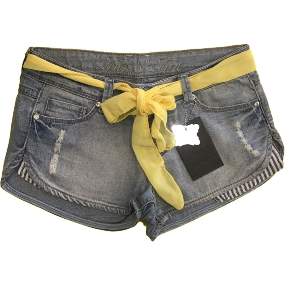 Short Jeans Bambina Fun&Fun FUNJSO2638 - FUN&FUN - LuxuryKids
