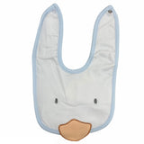 Bavetta Fantasia Neonata Bianco-Celeste Minibanda U303 - MINIBANDA - LuxuryKids