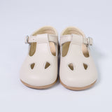 Scarpa Modello Con Occhielli E Cinturino Primi Passi In Pelle E Suola In Gomma Bambino-a Unisex Panyno B2401S - PANYNO - LuxuryKids