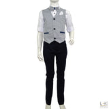 Completo 4 Pezzi Elegante Bambino Blu Bufi M10066Y1 - BUFI - LuxuryKids