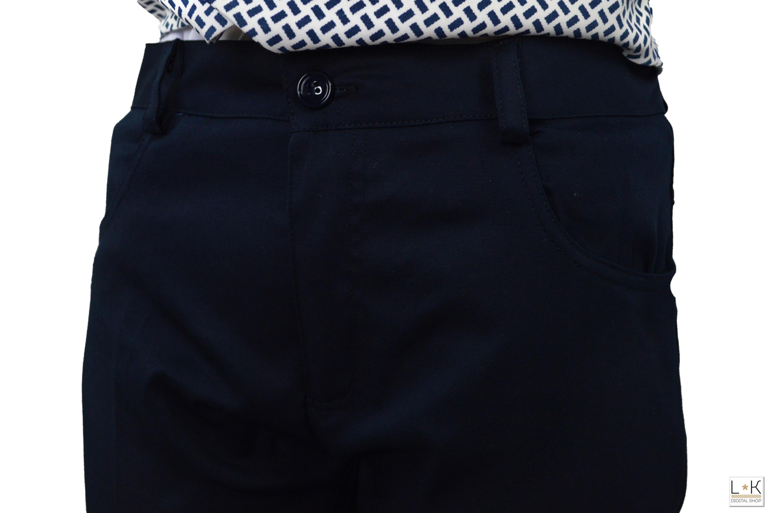 Completo 4 Pezzi Elegante Bambino Blu Bufi M10066Y1 - BUFI - LuxuryKids