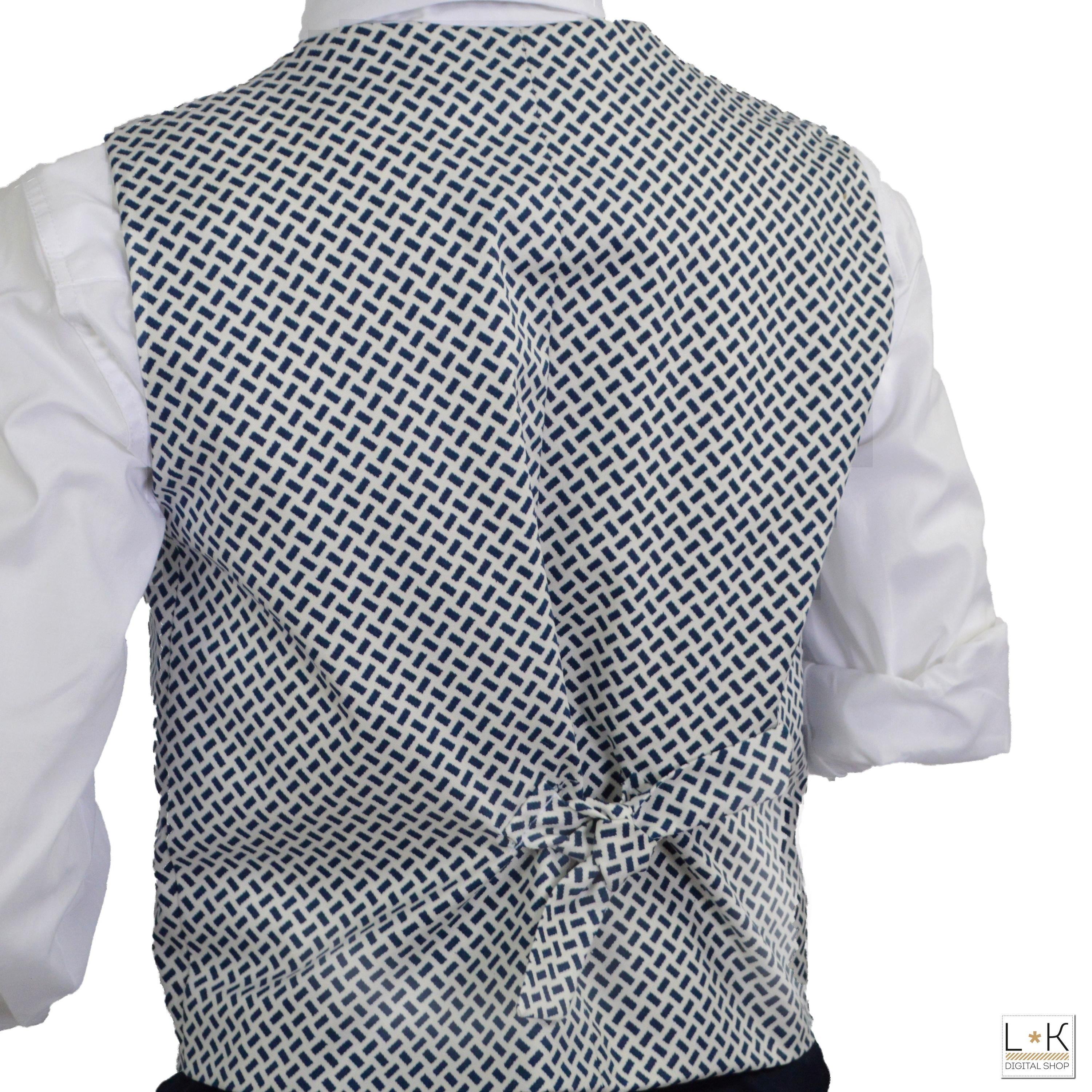 Completo 4 Pezzi Elegante Bambino Blu Bufi M10066Y1 - BUFI - LuxuryKids