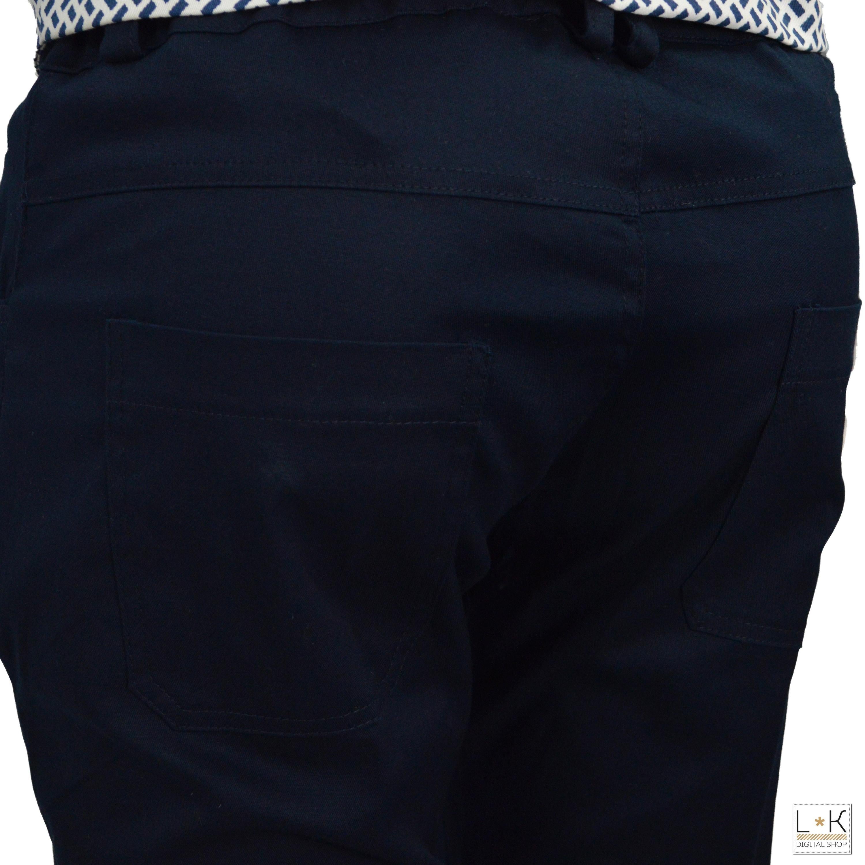 Completo 4 Pezzi Elegante Bambino Blu Bufi M10066Y1 - BUFI - LuxuryKids