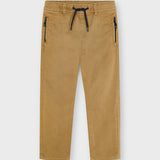 Pantalone Lungo In Caldo Cotone Jogger Slim Fit Beige Bambino MAYORAL 4561 - MAYORAL - LuxuryKids