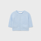 Cardigan In Tricot Misto Lana Neonato MAYORAL 2366 - MAYORAL - LuxuryKids