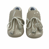Scarpe Da Culla Polacchine In Vernice Beige Neonato PANYNO A2917 - PANYNO - LuxuryKids