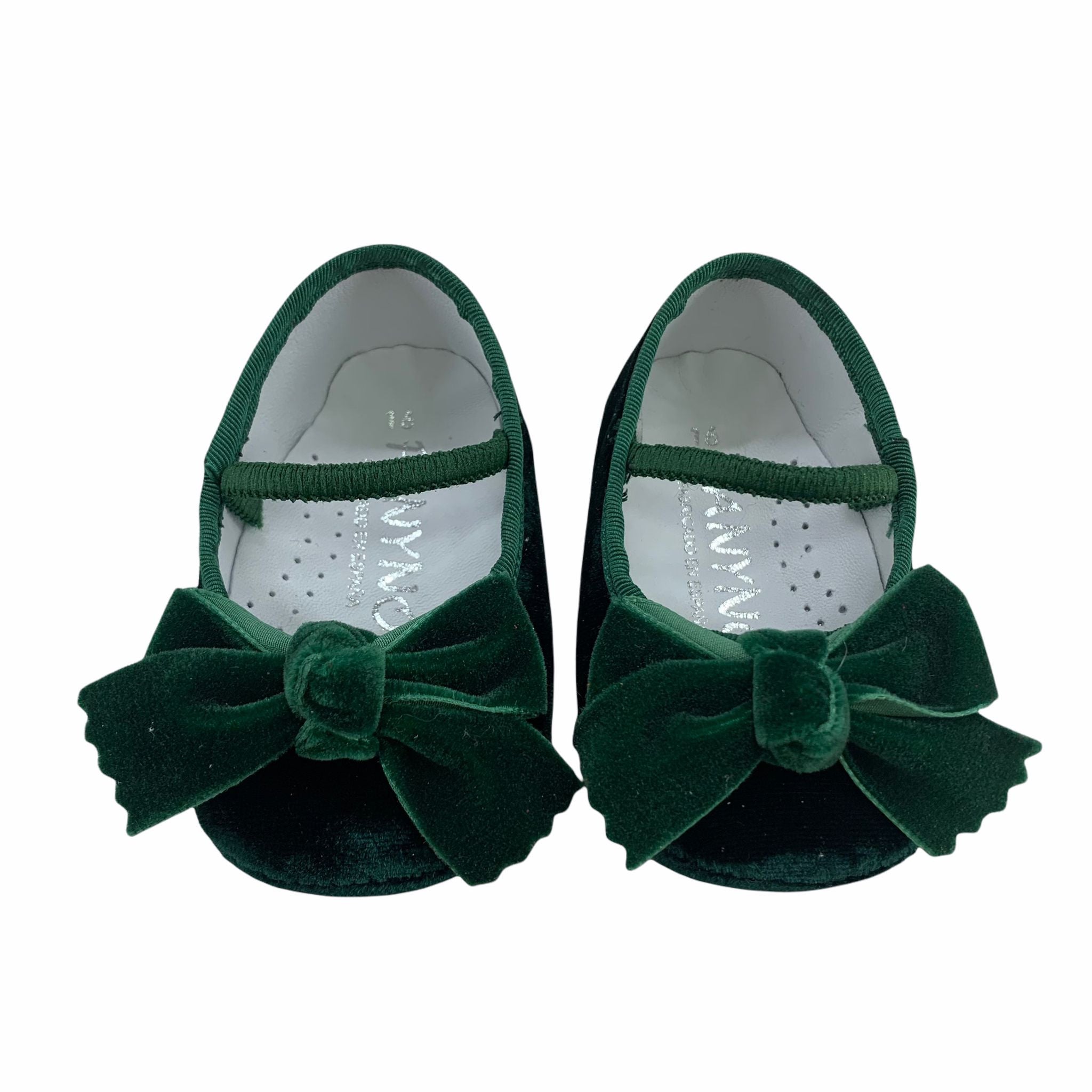 Scarpe Da Culla Ballerine Velluto Neonata Panyno A2903 - PANYNO - LuxuryKids