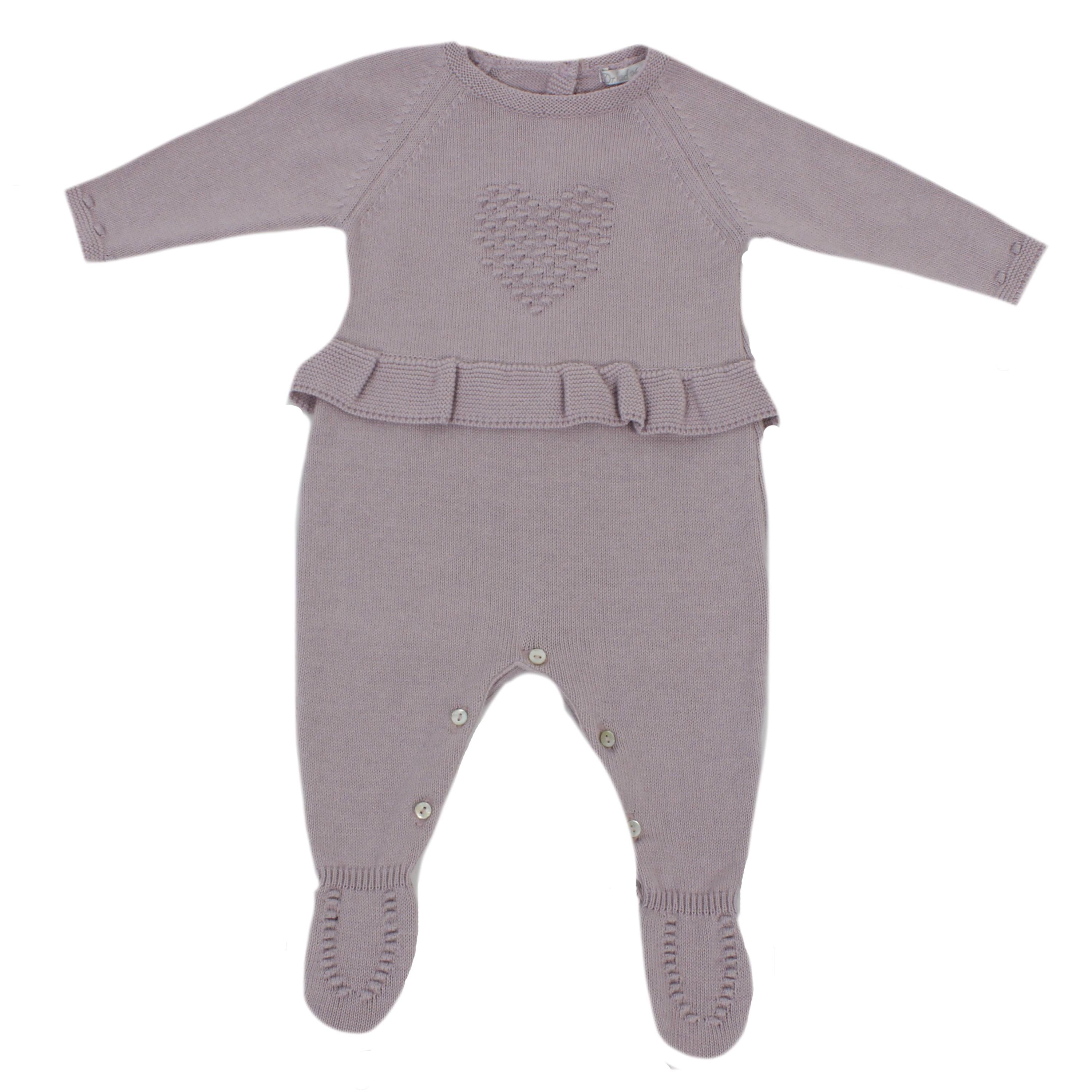 Tutina in Caldo Cotone Organico Glicine Neonata Dr.Kid DK210 - DR.KID - LuxuryKids