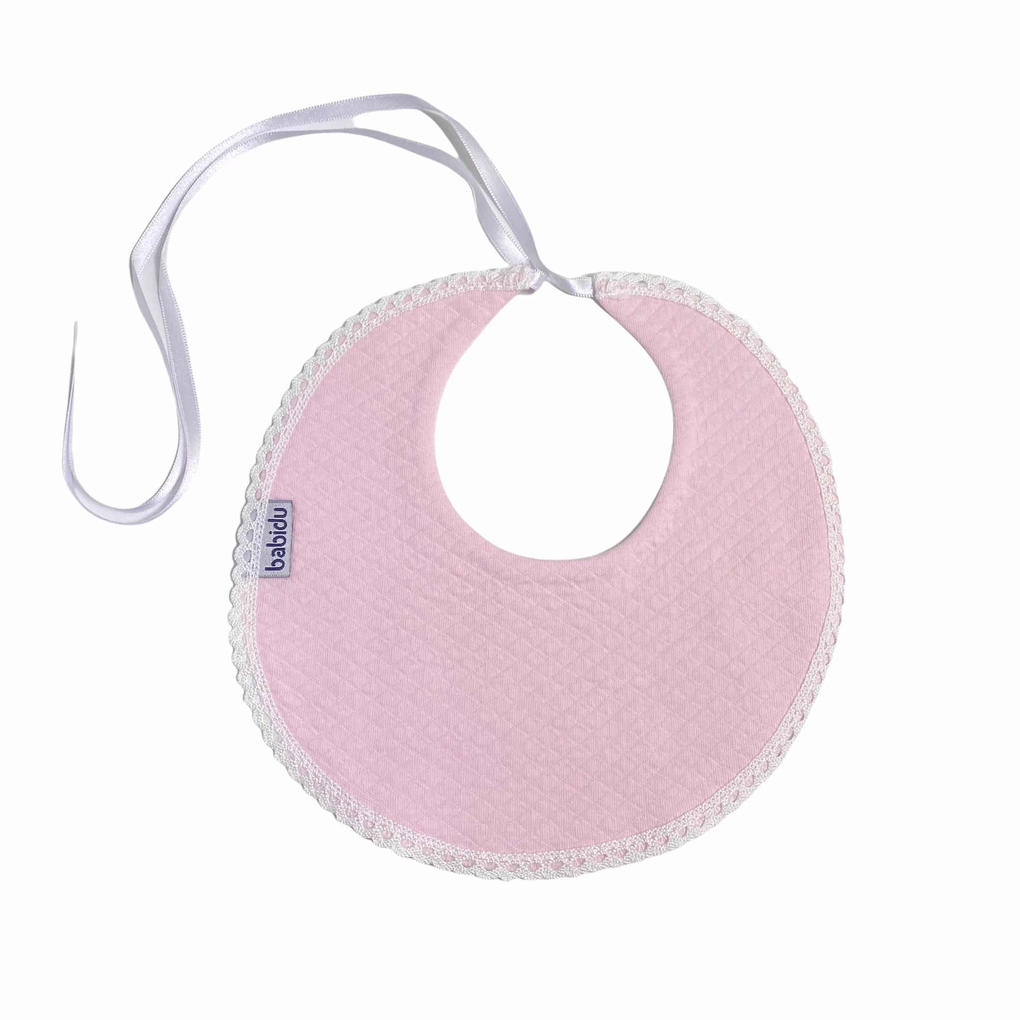 Bavetta Singola Trapuntata in Cotone Unisex Babidu 6291BA - BABIDU - LuxuryKids