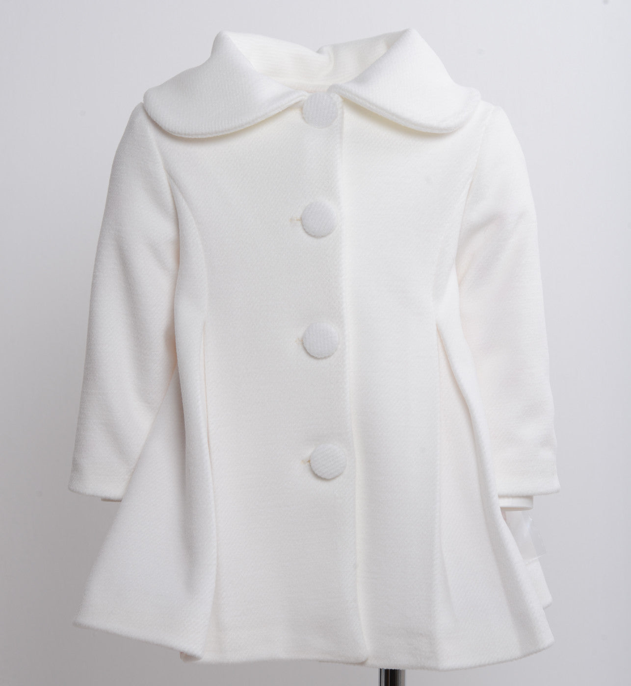 Cappotto in Panno con Colletto Neonata ISABEL IS6450N - ISABEL - LuxuryKids