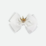 Pinzetta Con Fiocco Con Corona Bambina Angel's Face BIGBOW - Angel's Face - LuxuryKids