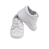 Scarpa Da Culla Francesina Con Lacci In Vernice Neonato Indice 1678V - INDICE - LuxuryKids