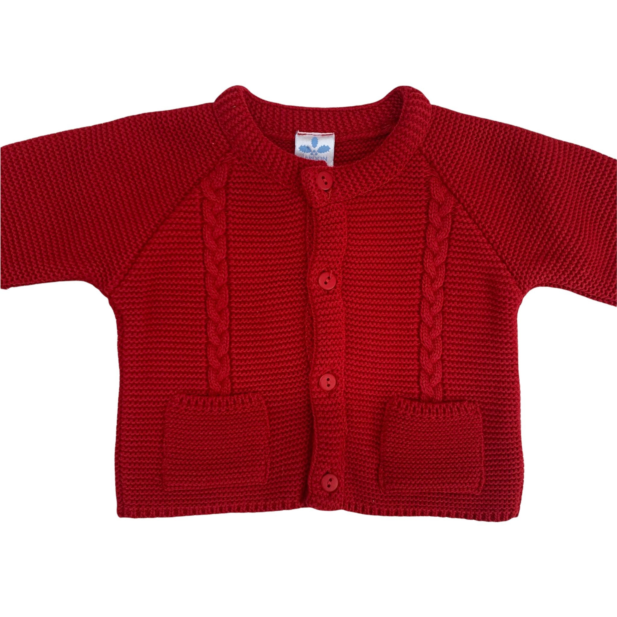 Cardigan In Caldo Cotone Neonato-a SARDON MA249 - SARDON - LuxuryKids