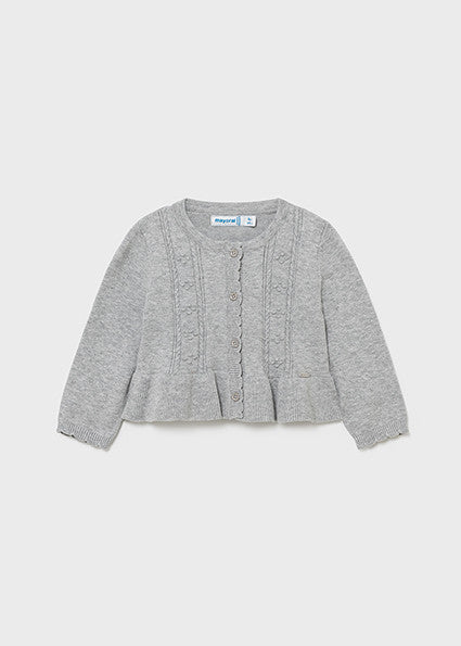 Cardigan Caldo Cotone Neonata Mayoral 2387 - MAYORAL - LuxuryKids