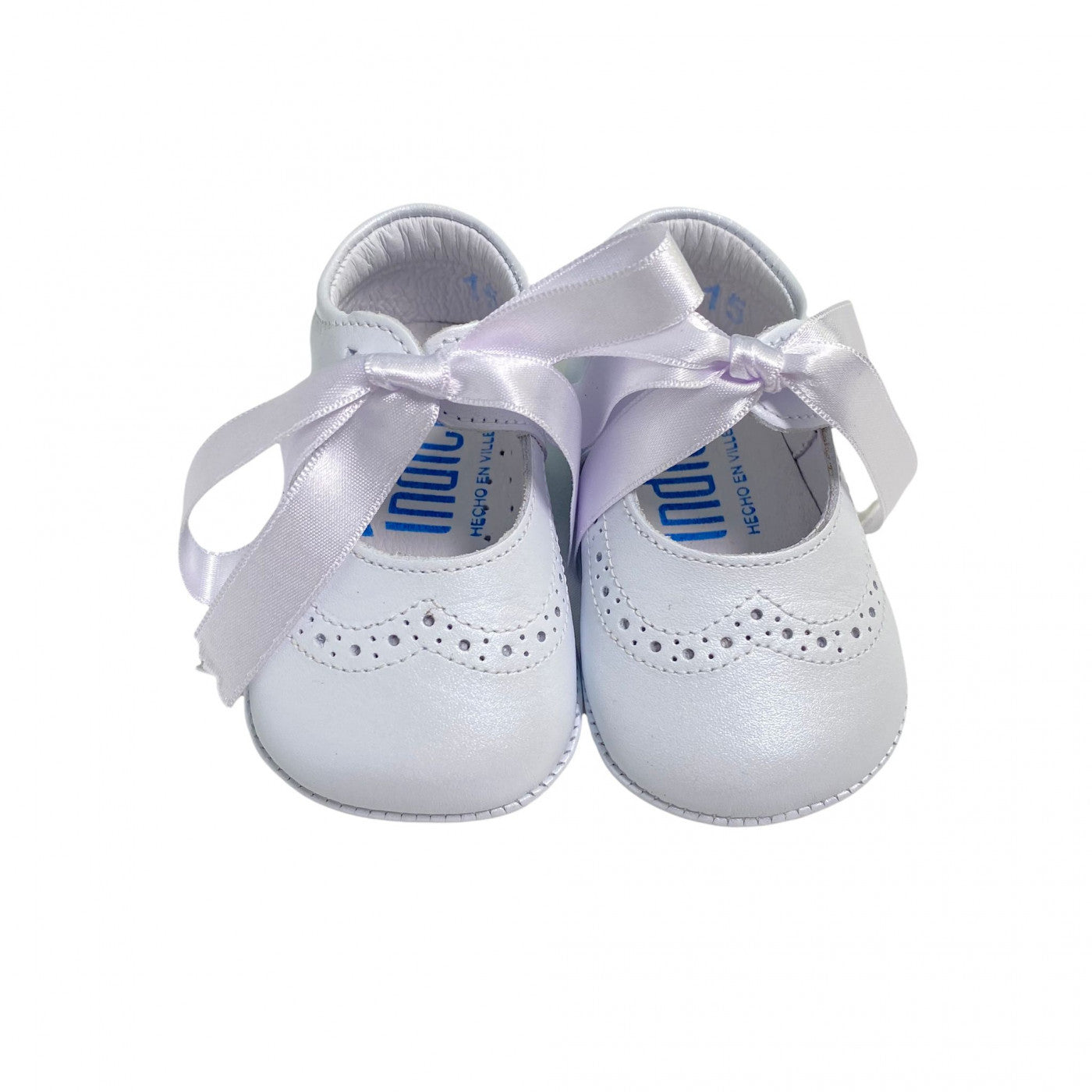 Scarpa Da Culla Ballerina Con Fiocco In Pelle Neonata Indice 1683 - INDICE - LuxuryKids