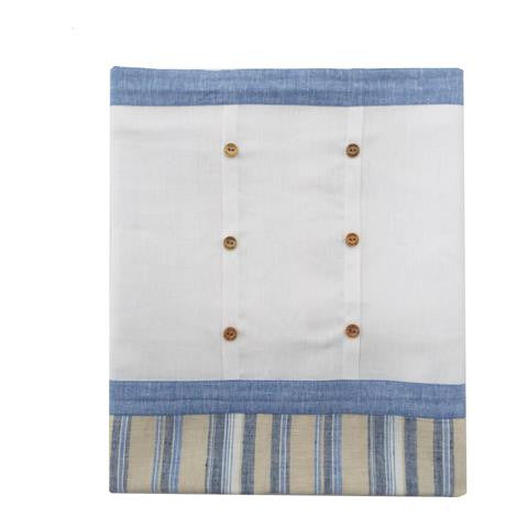 Coperta Imbottita Sfoderabile In Lino Neonato NINNAOH E22COP202I - NINNAOH - LuxuryKids