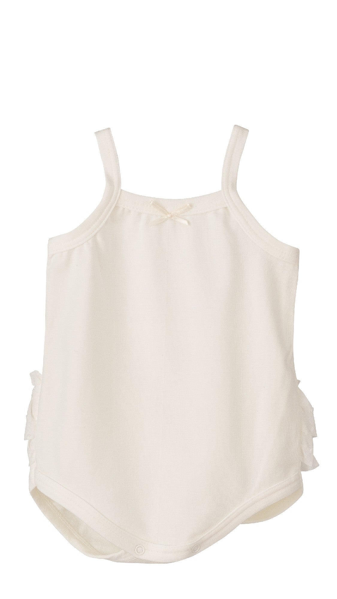 Body Con Bretelline E Rouches Sul Retro Neonata CALAMARO 19080 - CALAMARO - LuxuryKids