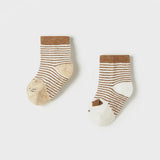 Calzini Antiscivolo In Cotone Gattino Neonato-a Unisex MAYORAL 9472 - MAYORAL - LuxuryKids