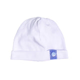 Cappello In Cotone Bianco Neonato LA SARTORIA DEI PICCOLI LK115 - LA SARTORIA DEI PICCOLI - LuxuryKids