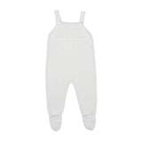 Salopette Con Piedini In Filo Con Ricami Sul PettoNeonato-a GRANLEI 379 - GRANLEI - LuxuryKids