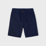 Bermuda In Misto Cotone Con Laccetto Blu Neonato MAYORAL 3249 - MAYORAL - LuxuryKids