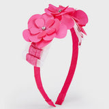 Cerchietto Con Fiori In Raso  Bambina MAYORAL 10248 - MAYORAL - LuxuryKids