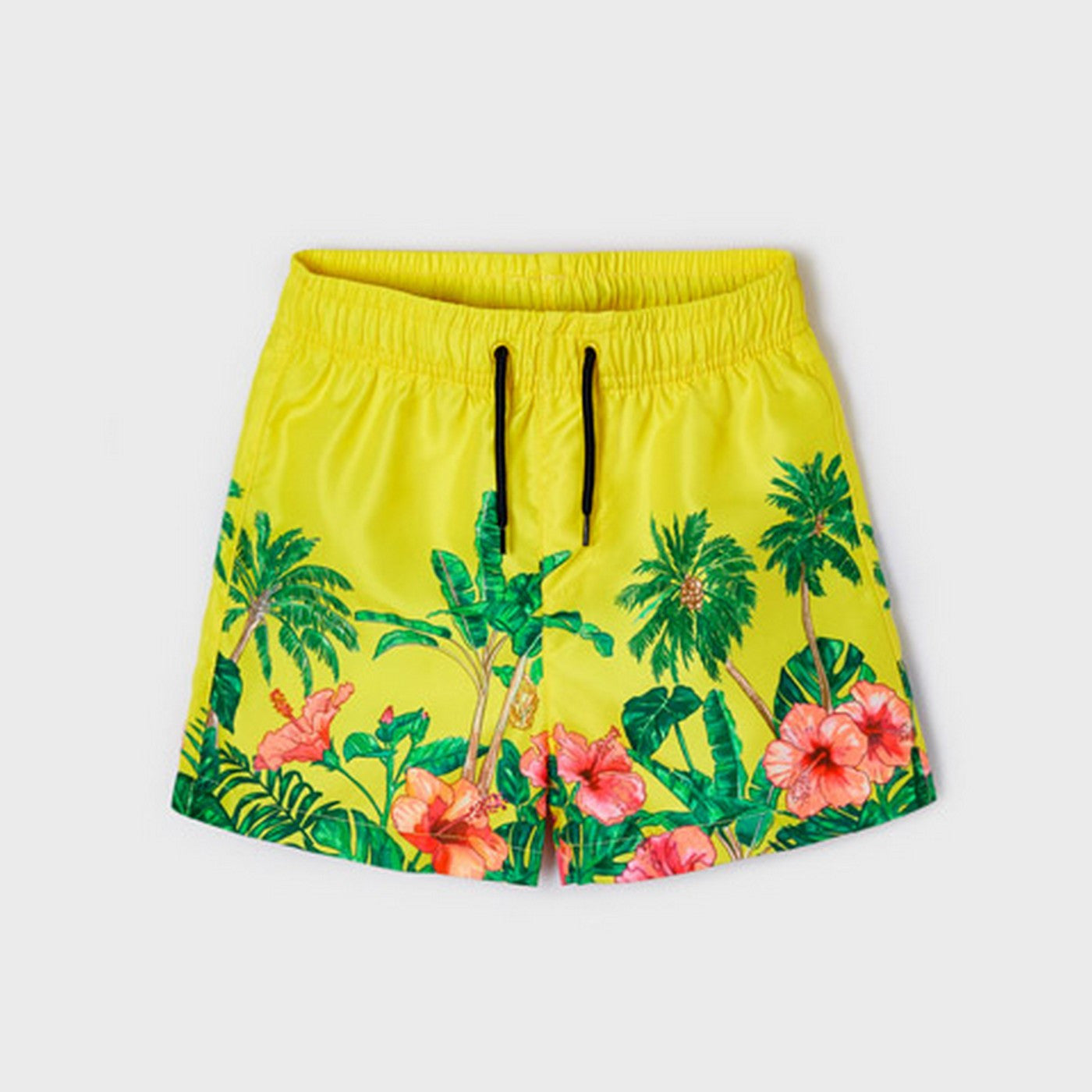 Costume Bermuda Giallo Stampato Bambino MAYORAL 3665 - MAYORAL - LuxuryKids