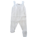 Salopette Neonati In Filo Traforata con Piedi 3310A WEDOBLE - WEDOBLE - LuxuryKids