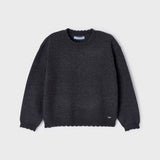 Maglioncino Girocollo In Caldo Cotone Bambina MAYORAL 4301 - MAYORAL - LuxuryKids