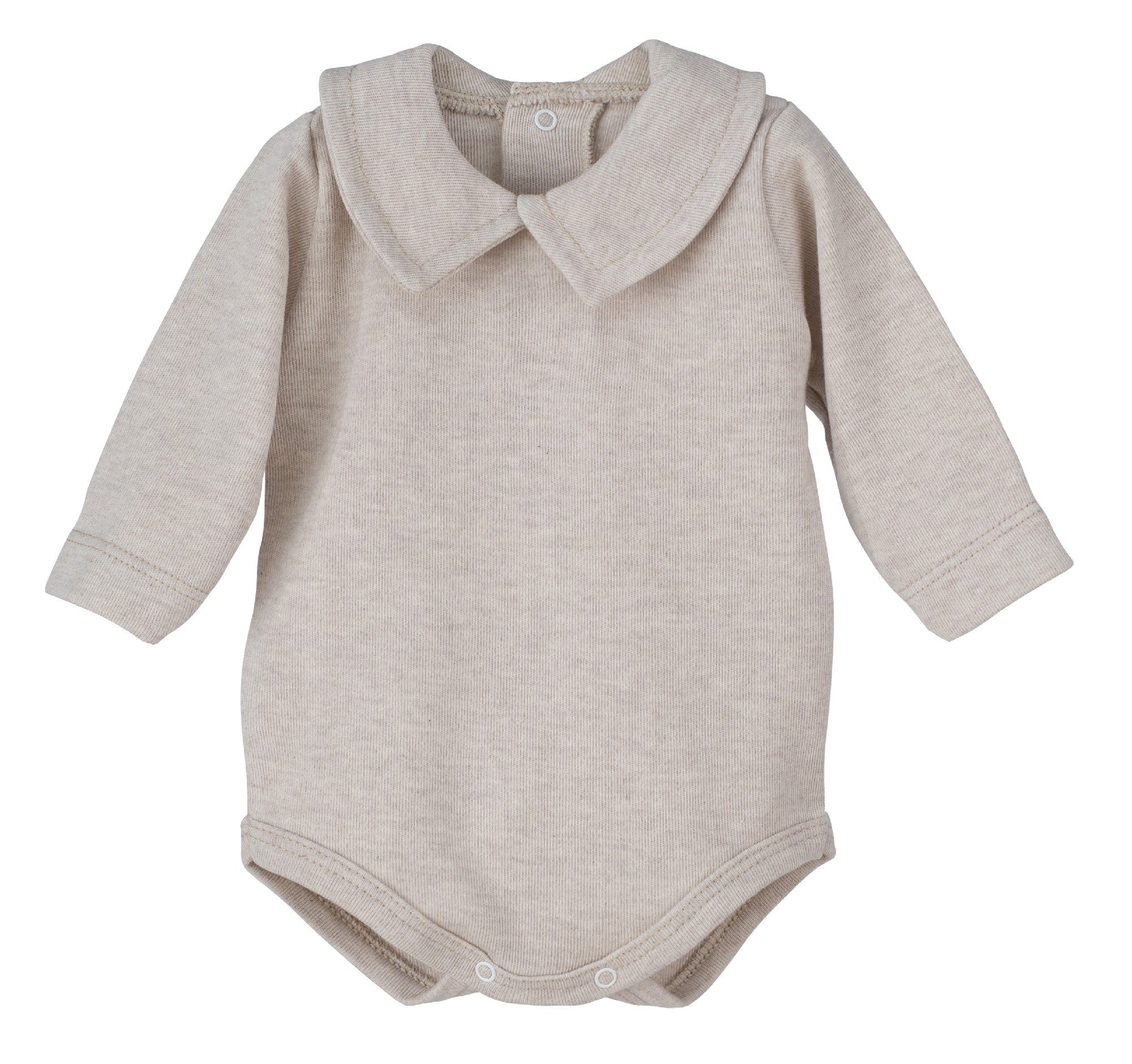 Body Manica Lunga con Collo Camicia In Caldo Cotone Neonato Calamaro 19090BO - CALAMARO - LuxuryKids