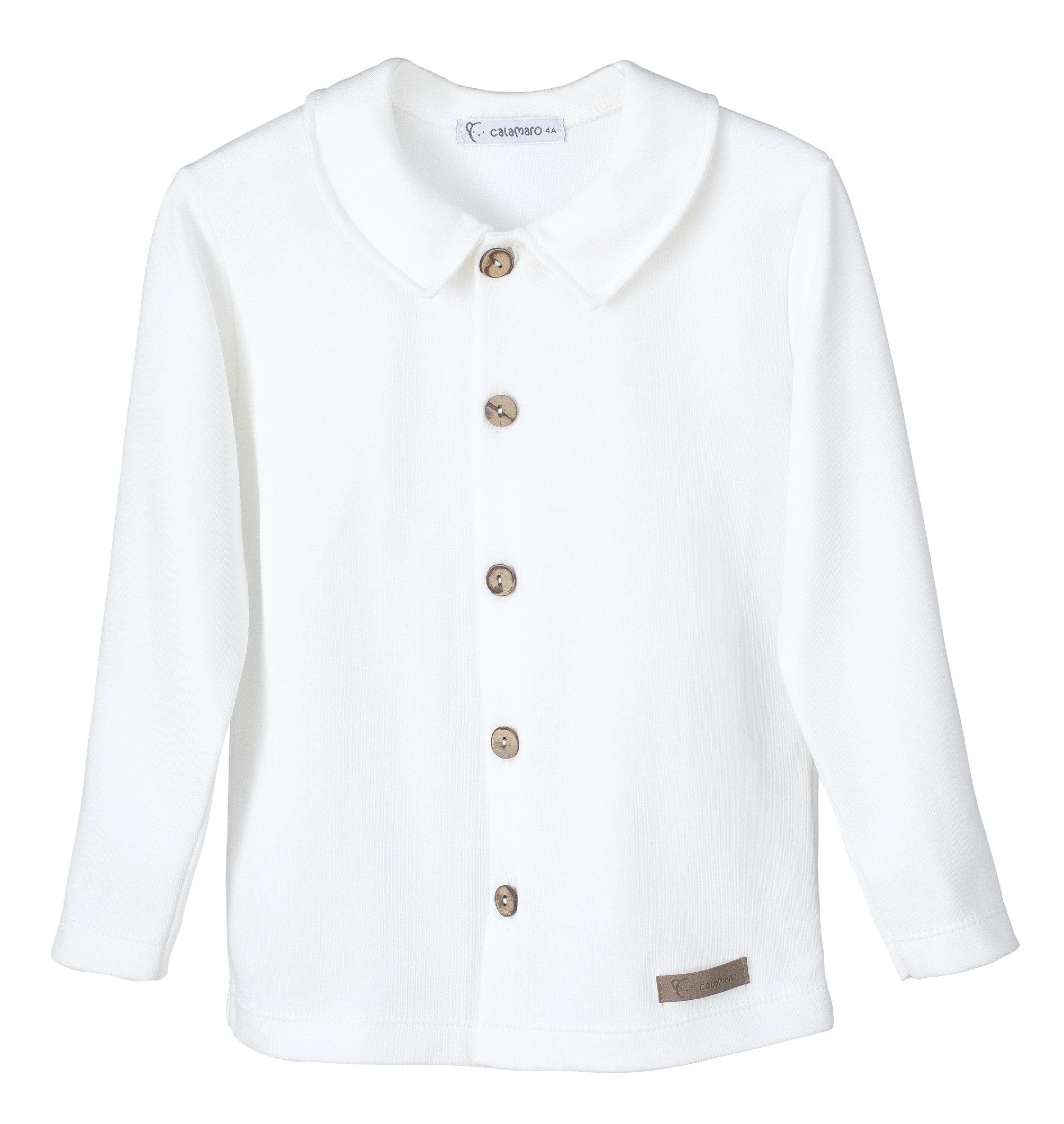 Camicia In Maglia Caldo Cotone Bambino-a CALAMARO 15021 - CALAMARO - LuxuryKids