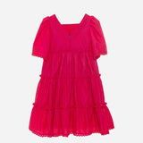 Abito Mezza Manica In Cotone Bambina PATACHOU 3633420