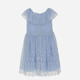 Abito Smanicato In Pizzo Bambina PATACHOU 3633544