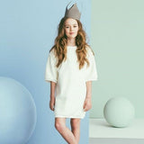 Abito Bianco Bambina She.Ver CHJMX7214 - SHE.VER - LuxuryKids