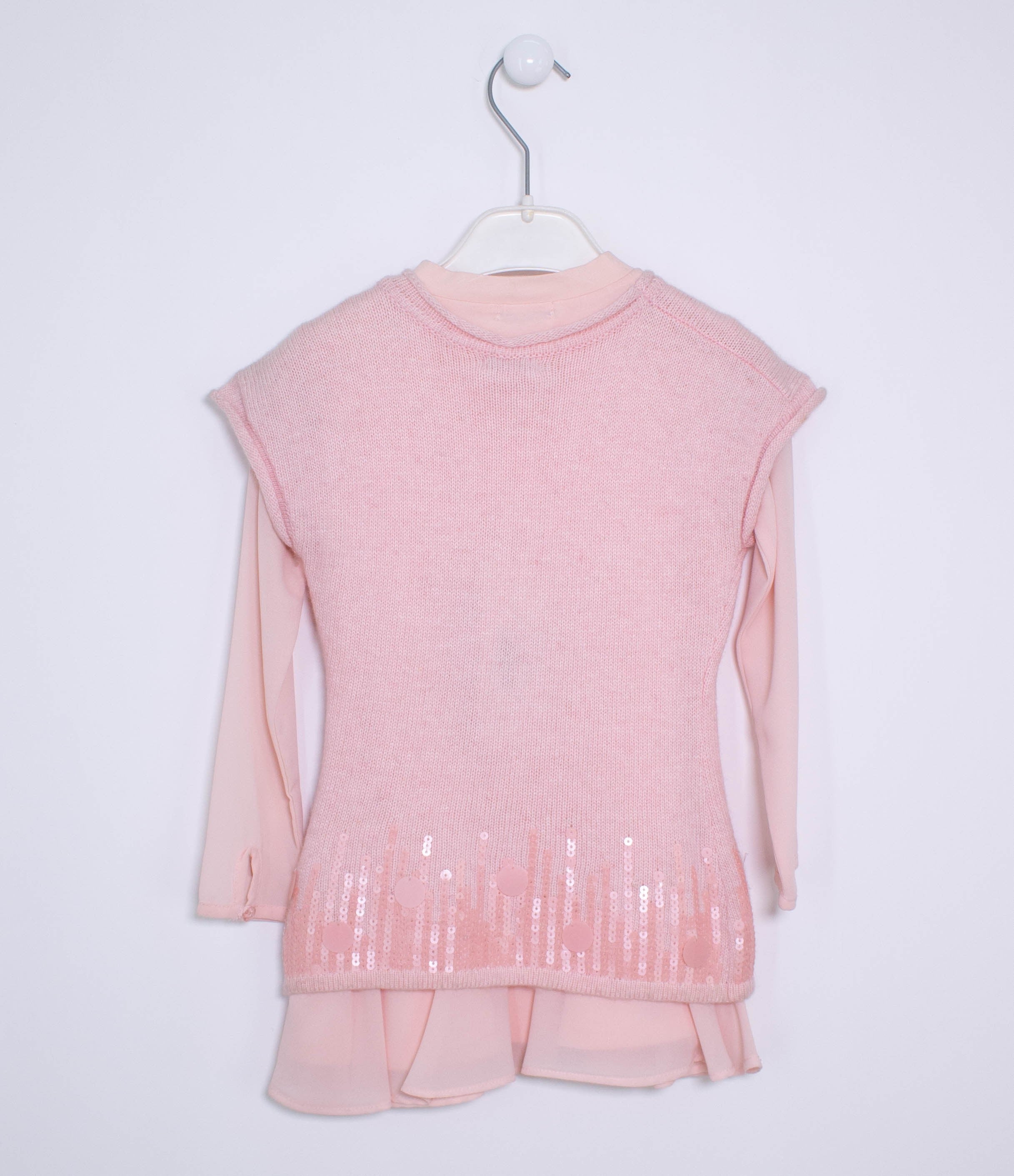 Abito con Paillettes Rosa Bambina Fun&Fun FUNBDR3318 - FUN&FUN - LuxuryKids