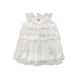 Abito di Pizzo Neonata Bianco Liu Jo H13059 - LIU JO - LuxuryKids