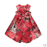Abito Elegante Floreale Bambina Piccola Speranza PS173029 - PICCOLA SPERANZA - LuxuryKids