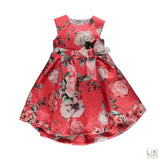 Abito Elegante Floreale Bambina Piccola Speranza PS173029 - PICCOLA SPERANZA - LuxuryKids
