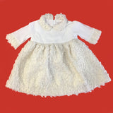 Abito Elegante in Boucle Neonata Bianco-Oro Patachou 2133511 - PATACHOU - LuxuryKids