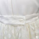 Abito Elegante Tulle Battesimo Neonata Bufi B10131A - BUFI - LuxuryKids