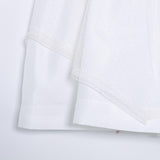 Abito Manica Lunga Elegante Raso Battesimo Panna 5642 Ponto Per Ponto - PONTO POR PONTO - LuxuryKids