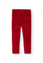 Pantalone In Velluto Millerighe Elasticizzato Neonato BOBOLI 715092 - BOBOLI - LuxuryKids