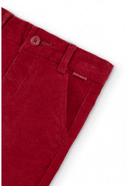 Pantalone In Velluto Millerighe Elasticizzato Neonato BOBOLI 715092 - BOBOLI - LuxuryKids