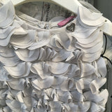 Abito smanicato con petali grigio perla neonata   Liu Jo H13008 - LIU JO - LuxuryKids